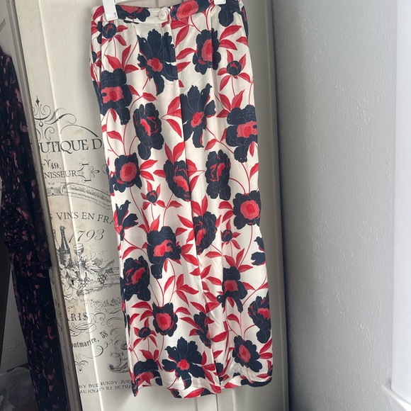 Great Preowned Corey Lynn Carter Wide-Leg Pleated Pants - Picture 12 of 15